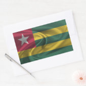 Togo Vlag Rechthoekige Sticker (Envelop)