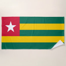 Togo vlag strandlaken