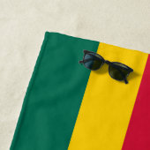 Togo vlag strandlaken (In situ)