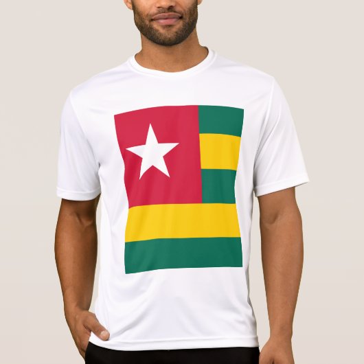 Togo vlag t-shirt (Voorkant)