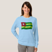 Togo Vlag T-shirt (Voorkant volledig)