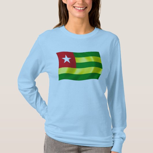 Togo Vlag T-shirt (Voorkant)