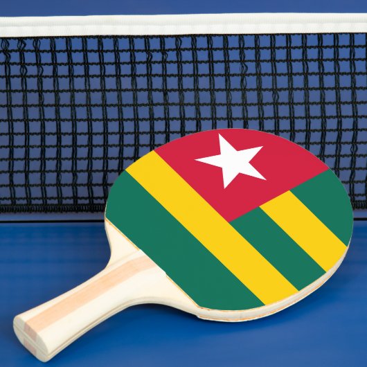 Togo-vlag Tafeltennisbatje (Insitu)