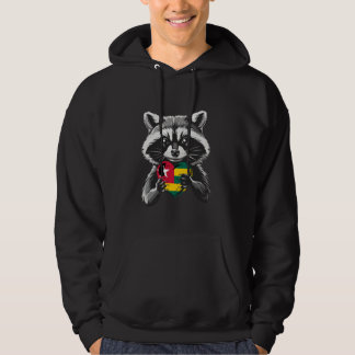 Togo Vlag Wasbeer Hart Togolese Wortels Togolese P Hoodie