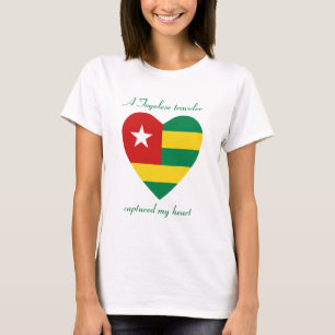 Togo Vlag Zoete Liefde T-Shirt