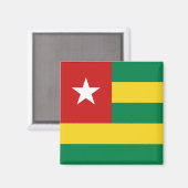 Togo Vlagmagneet Magneet (Voorkant / Achterkant)