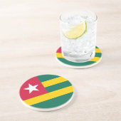 Togo Zandsteen Onderzetter (Zijkant)