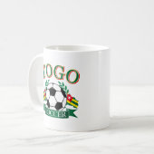 Togolese Design Koffiemok (Voorkant links)