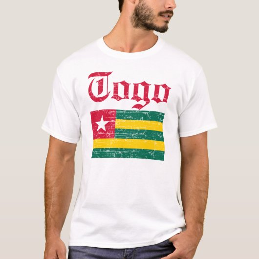 Togolese vlag t-shirt (Voorkant)