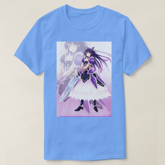Tohka Yatogami Datum live voor Otaku 2 T-shirt (Design voorkant)