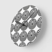 Tohono O'odham Man in de Maze CLOCK Ronde Klok (Hoek)