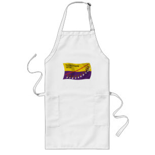Tohono O'odham Nation Flag Apron Lang Schort