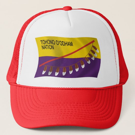 Tohono O'odham Nation Flag Pet (Voorkant)