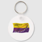 Tohono O'odham Nation Flag Sleutelhanger (Voorkant)