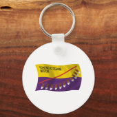 Tohono O'odham Nation Flag Sleutelhanger (Voorkant)