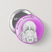 Tohru Honda Color Me Button (Voorkant /achterkant)