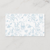 Toile Beer Baby shower Jongen Luier Raffle Kaart (Achterkant)