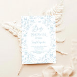 Toile Beer Baby shower Jongensuitnodiging Kaart<br><div class="desc">Toile Beer Baby shower Jongensuitnodiging</div>