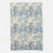 Toile - Blue Tea Towel Theedoek (Verticaal)
