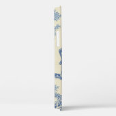 Toile - Blue & White Hoesje-Mate iPhone Case Case (Achterkant / Rechts)