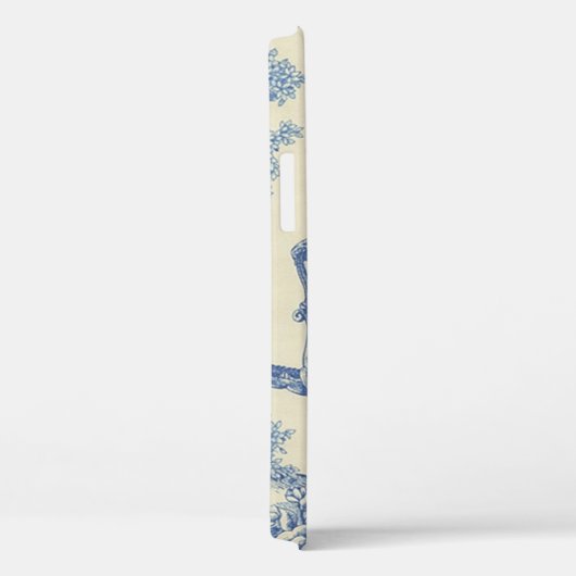Toile - Blue & White Hoesje-Mate iPhone Case Case (Achterkant / Rechts)