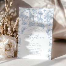 Toile Boy Doop Safari Chinoiserie