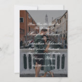 Toile & Calligrafie sparen de Datum Fotokaart Save The Date (Voorkant)