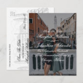 Toile & Calligrafie sparen het Briefkaart van de F (Voorkant / Achterkant)