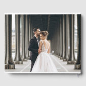 Toile & Calligraphy Editable Wedding Gastenboek (Achterkant)