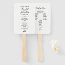 Toile & Calligraphy Editable Wedding Handwaaier