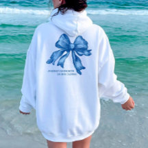 Toile Coquette Franse Blauwe Boog Bachelorette