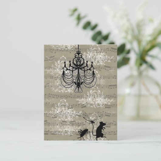 Toile Critters Briefkaart (Staand voorkant)