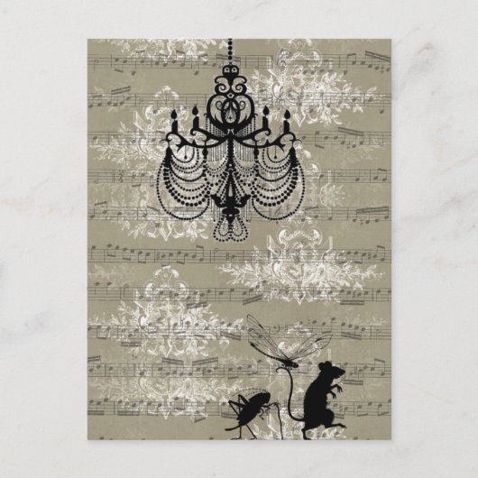 Toile Critters Briefkaart (Voorkant)