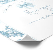 Toile de jour French laat hier uw receptenkaart ac Poster (Hoek)