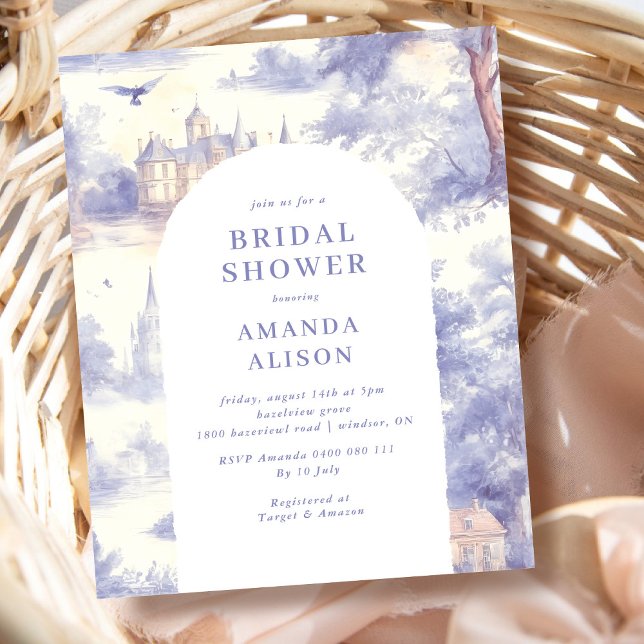 Toile de jouy Art Bridal Shower (Creator heeft geüpload)