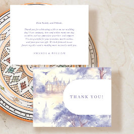 Toile de jouy art Thank you Plaatskaartje