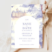 Toile de Jouy Art Wedding Save The Date
