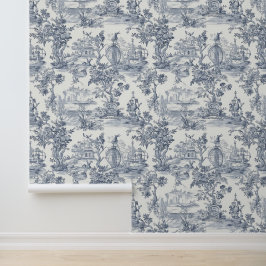 Toile de jouy behang