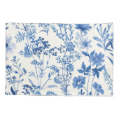 Toile De Jouy  bloemmotief Kussensloop (Achterkant-Links)