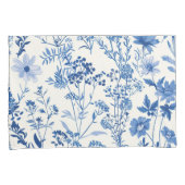 Toile De Jouy  bloemmotief Kussensloop (Voorkant-Rechts)