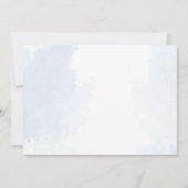 Toile De Jouy Blue Capsule Note Message Card Kaart (Achterkant)