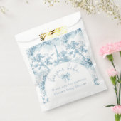 Toile de Jouy Bonjour Bebe Paris Bedankt Bedankzakje (Gezegeld)