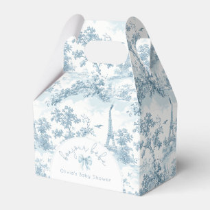 Toile de Jouy Bonjour BebeFrans baby shower Bedankdoosjes