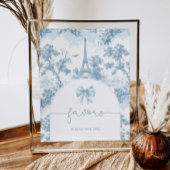 Toile de Jouy Bonjour Favoriet bonjour bebe Poster