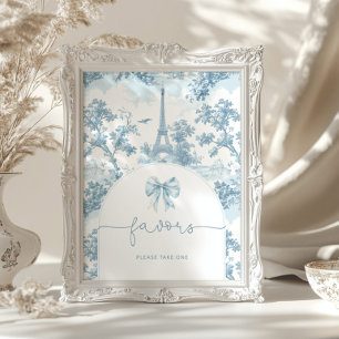 Toile de Jouy Bonjour Favoriet bonjour bebe Poster