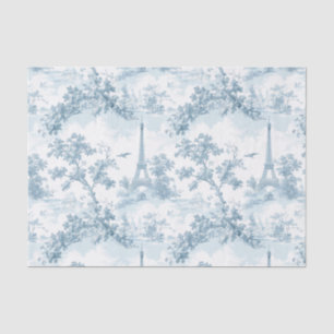 Toile de Jouy Eiffeltoren Parijse Chinoiserie Tissuepapier
