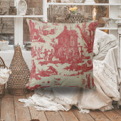 Toile de jouy  Frans Land De put Kussen