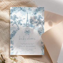 Toile de Jouy Franse thema boog Baby shower