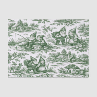 Toile de Jouy Gnome Tissue Paper Tissuepapier