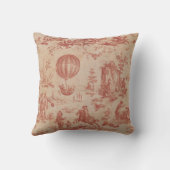 Toile de jouy  Illustration Cushion Kussen (Achterkant)